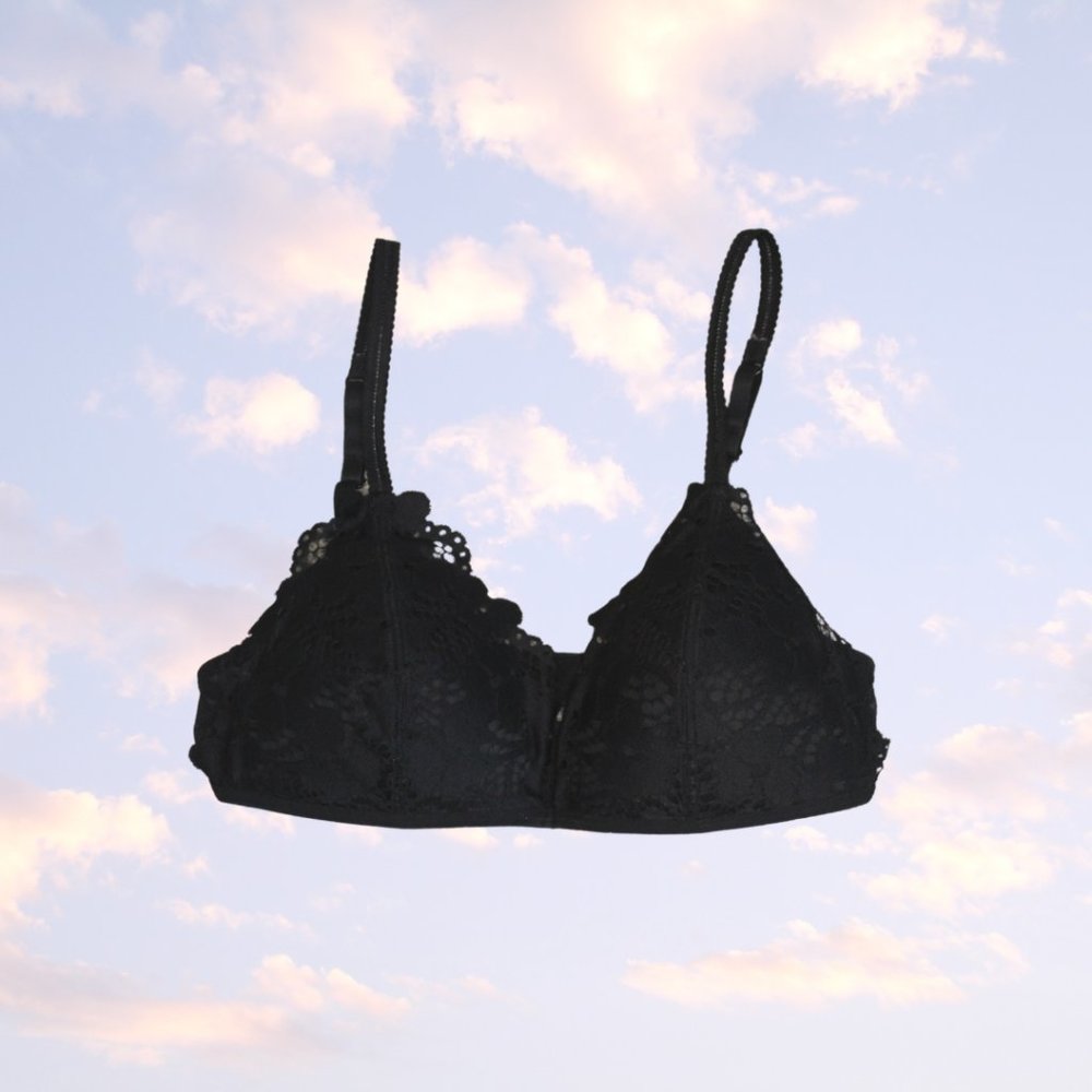 Push-up Lace Bralette, no underwire!